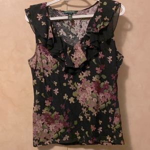 Lauren Ralph Lauren floral top
